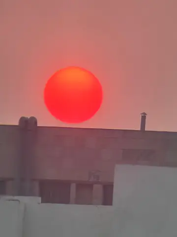 Sun, zoomed shot